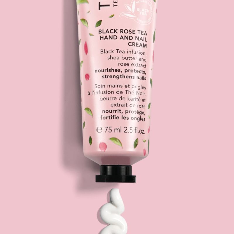 TEAOLOGY Black Rose Tea Hand and Nail Cream crema de manos