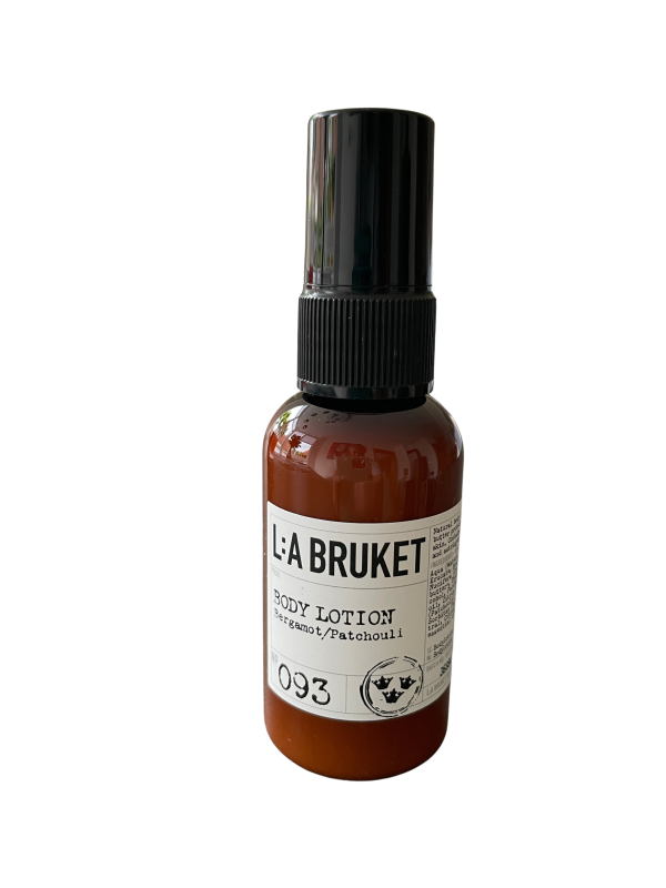 L:A BRUKET No. 093 Body Lotion Bergamot/Patchouli tamaño de viaje