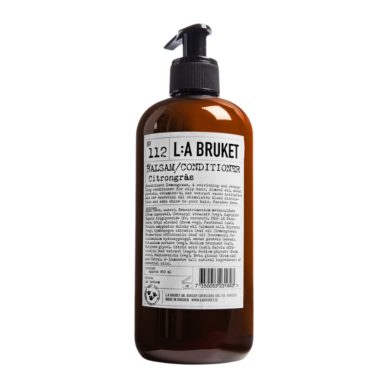L:A BRUKET No. 112 Conditioner Lemongrass 450ml Conditioner
