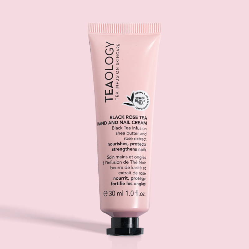 TEAOLOGY Black Rose Tea Hand and Nail Cream crema de manos