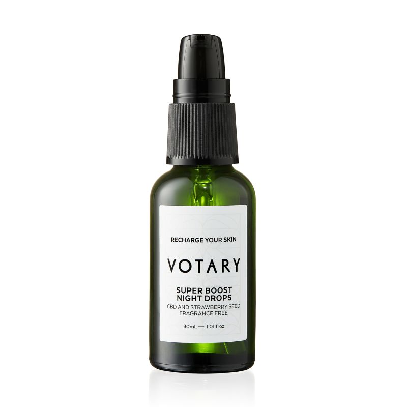 VOTARY Super Boost Night Drops CBD & Strawberry Seed