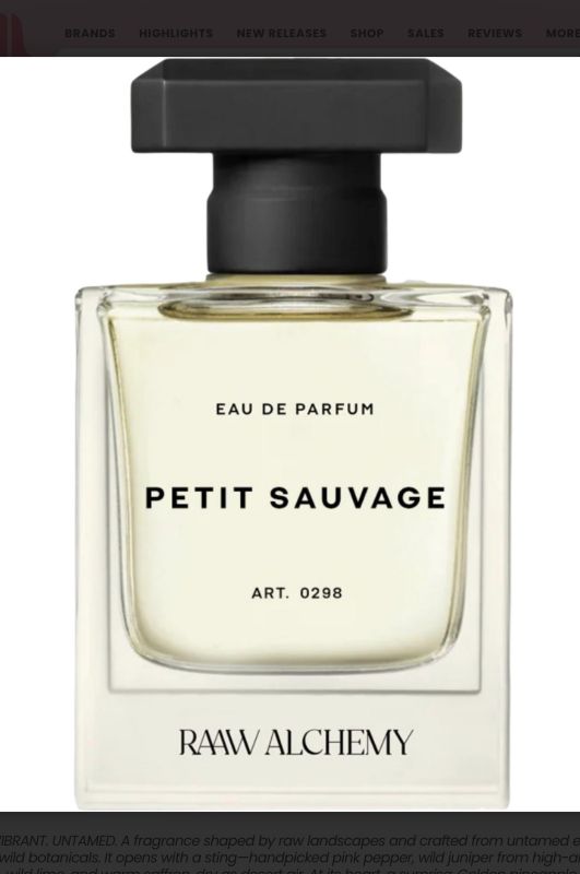 RAAW Alchemy Petit Sauvage Eau de Parfum Eau de Parfum