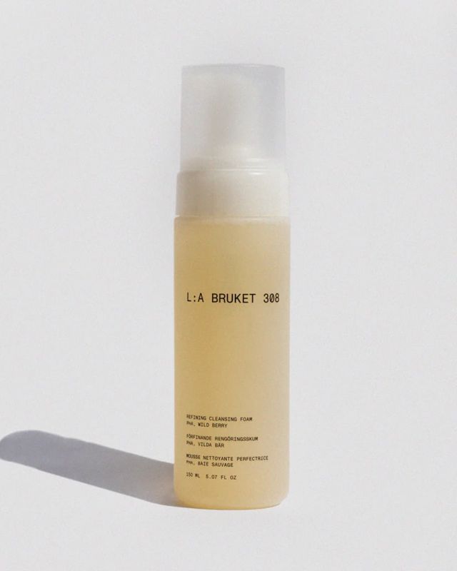 L:A BRUKET No. 308 Espuma limpiadora exfoliante