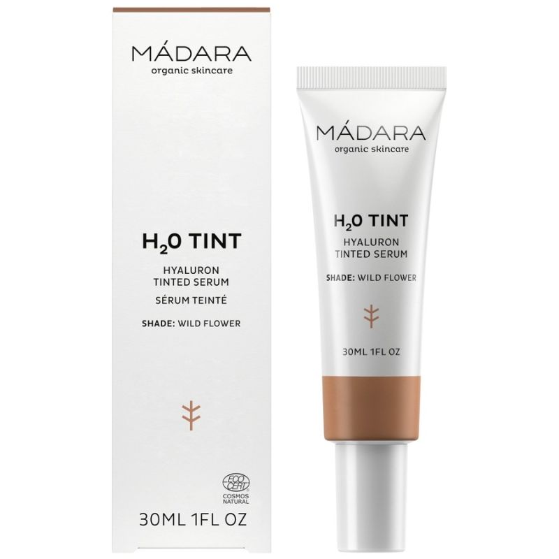 MADARA Organic Skincare H2O Tint Hyaluron suero teñido, #4 WILD FLOWER