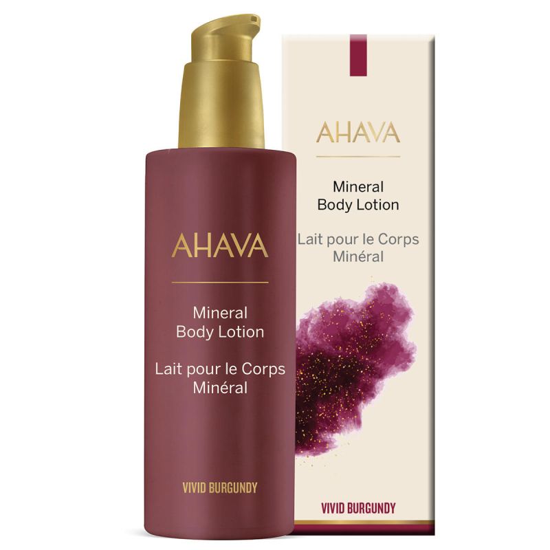 Ahava Mineral Body Lotion Vivid Burgundy loción corporal