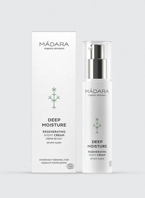 MADARA Organic Skincare CREMA NOCHE REGENERADORA DE HUMEDAD PROFUNDA