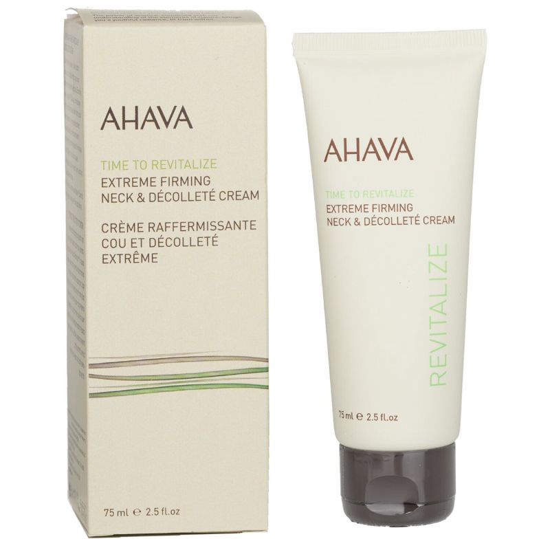Ahava Extreme Firming Neck & Decollete Cream Crema para escote y cuello reafirmante extrema