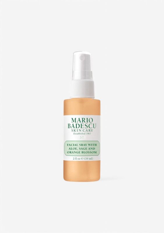 Mario Badescu Skincare Facial Spray con Aloe, Sage & Orange Blossom Travel Size