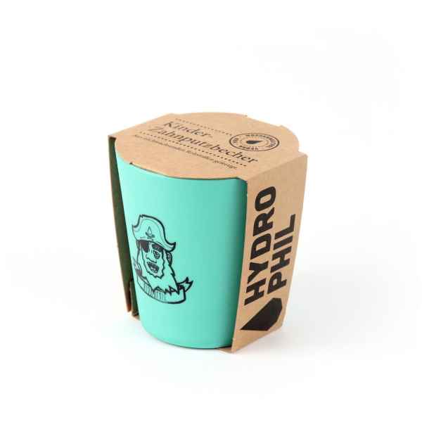 Hydrophil Kinder Zahnputzbecher verde