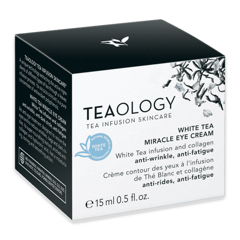 TEAOLOGY Crema Milagrosa de Ojos de Té Blanco - Crema Especial para los Ojos