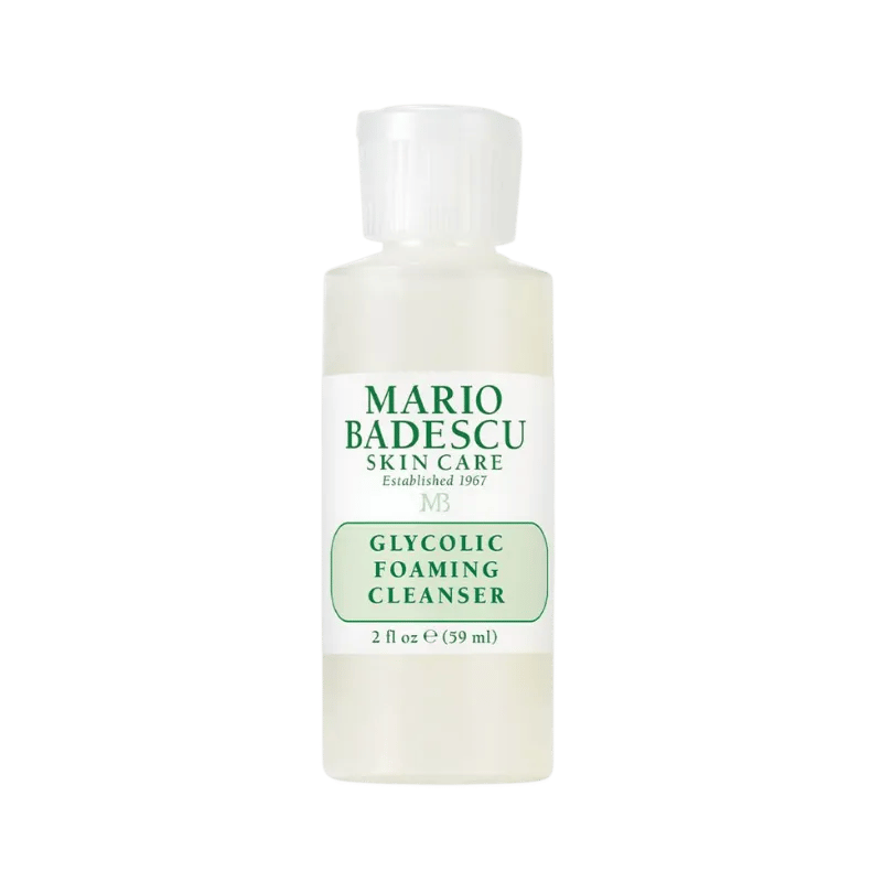 Mario Badescu Skincare Gel limpiador espumoso con glicólico tamaño de viaje