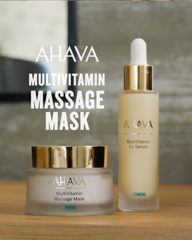 Ahava MultiVitamin Firming Massage Mask Mascarilla facial reafirmante