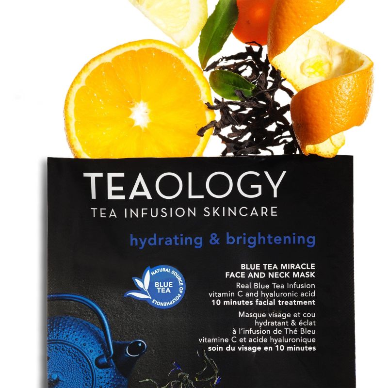 TEAOLOGY Blue Tea Miracle Face and Neck Mask mascarilla facial