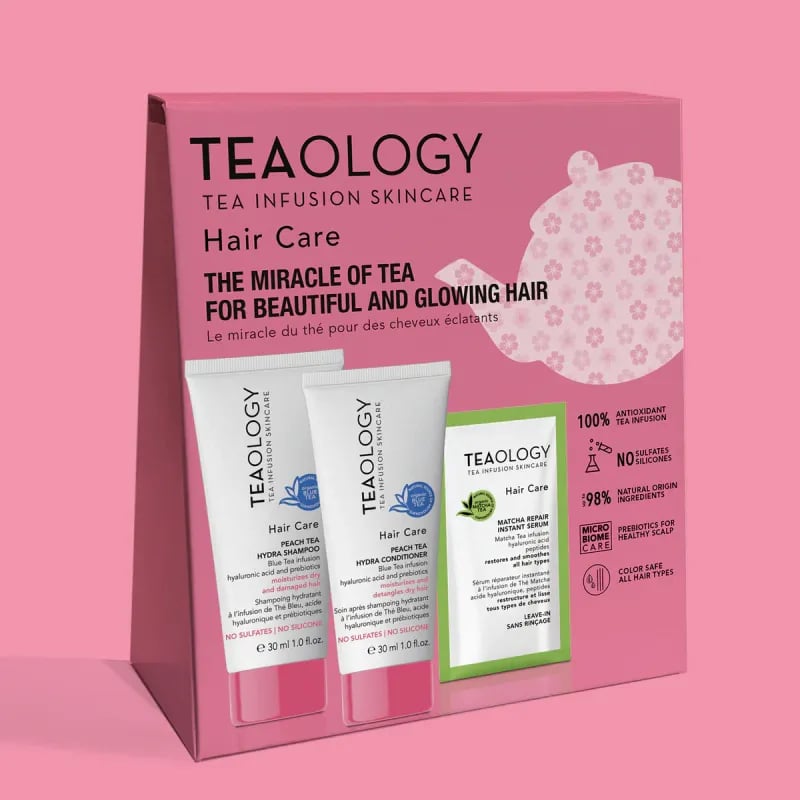 TEAOLOGY Peach Tea Hair Care Kit