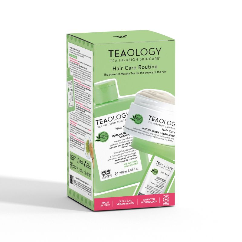TEAOLOGY Matcha Repair Hair Care Routine Kit kit de cuidado del cabello