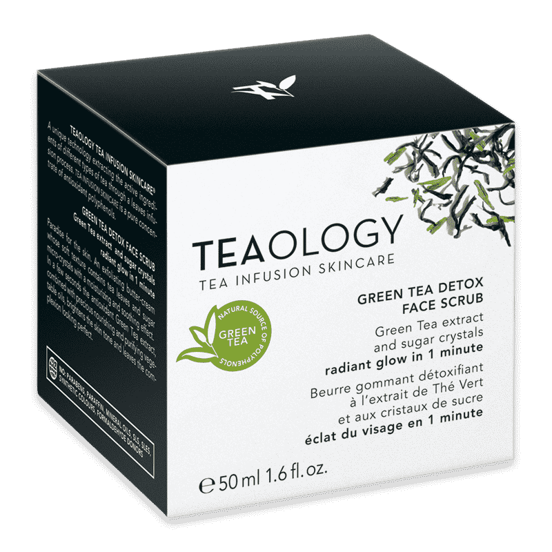TEAOLOGY Green Tea Detox Face Scrub exfoliante facial